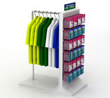 Powder Coating Sports Display Shelves Retail Sock Displays Rack OEM / ODM Welcome