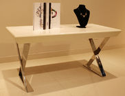 Деревянный косметический стол дисплея таблицы/ювелирных изделий дисплея с стеклянной поверхностью