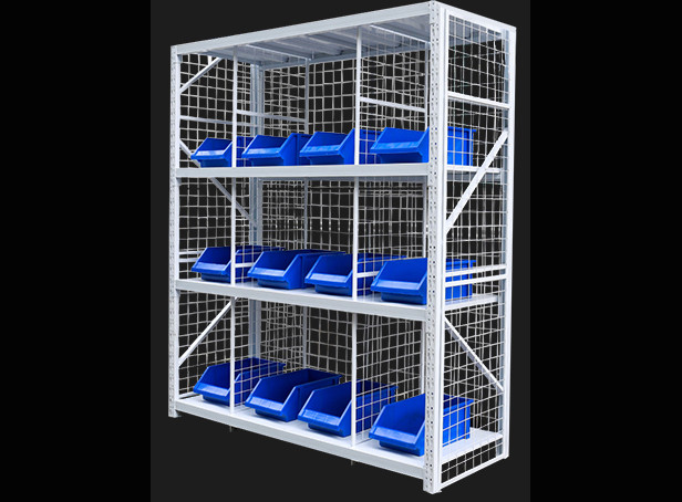 Анти- хранение склада корозии включает стальные шкафы в набор отложенных изменений для дизайна склада Стакабле